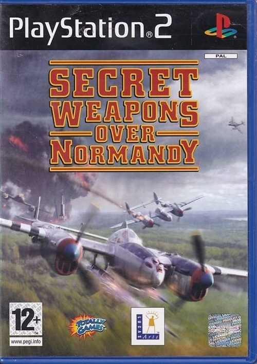 Secret Weapons Over Normandy - PS2 (B Grade) (Genbrug)